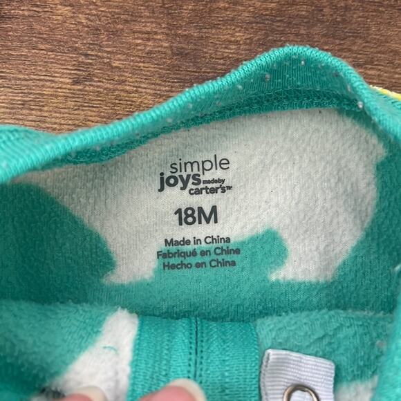 5 for $20 Carter’s Thick Polar Bear Zip Up Footsie - Picture 4 of 11